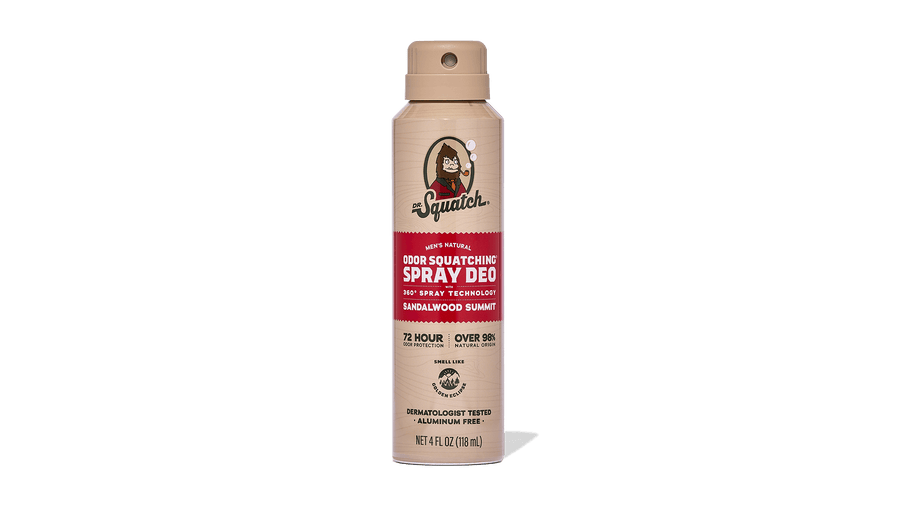 Sandalwood Summit Spray Deodorant - All Day Outdoor Fresh