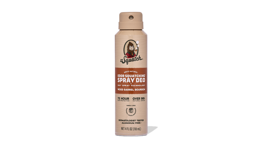 Wood Barrel Bourbon Spray Deodorant - Oak Ready