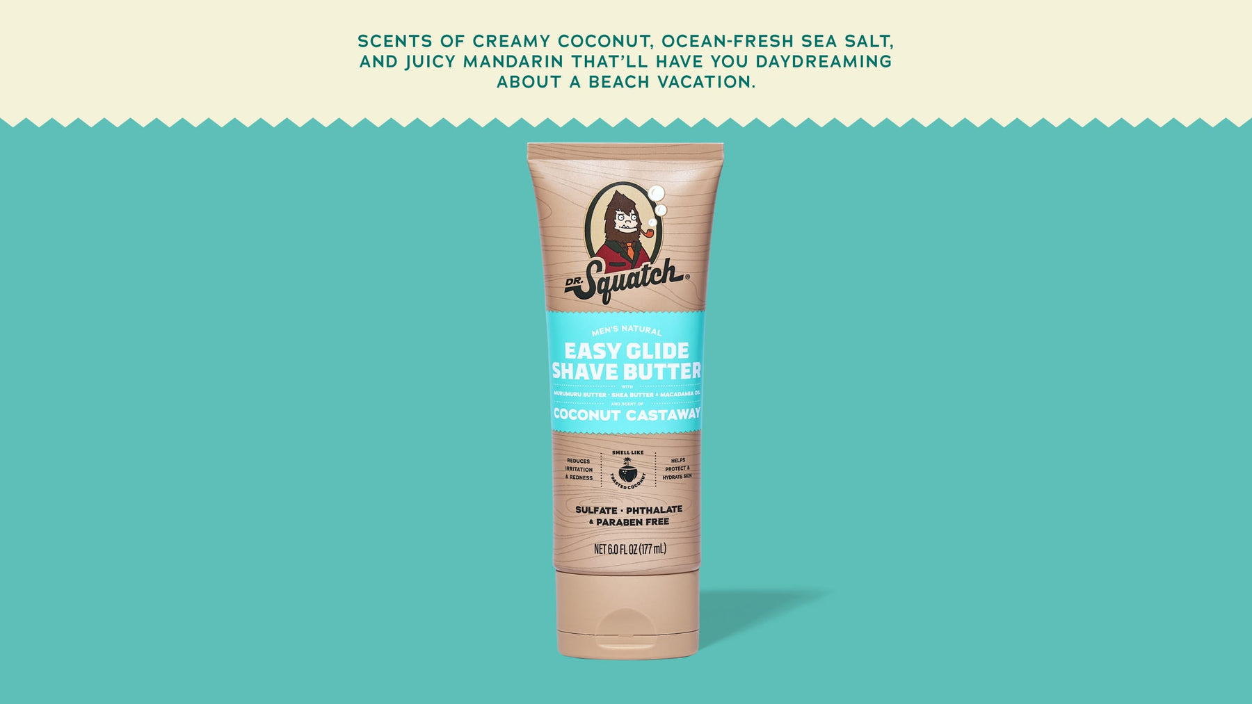 Easy Glide Shave Butter Coconut Castaway - Simple Fresh Routine