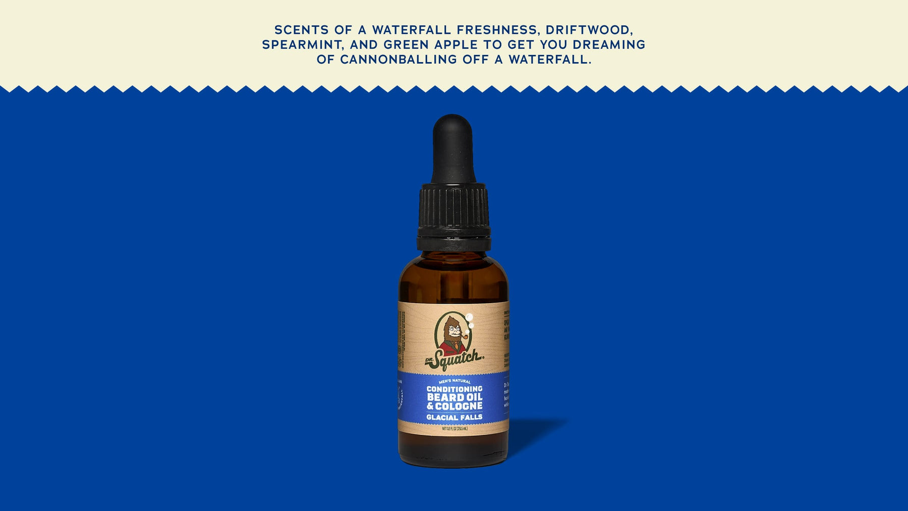 Conditioning Beard Oil & Cologne Glacial Falls - Classic Trail Blend