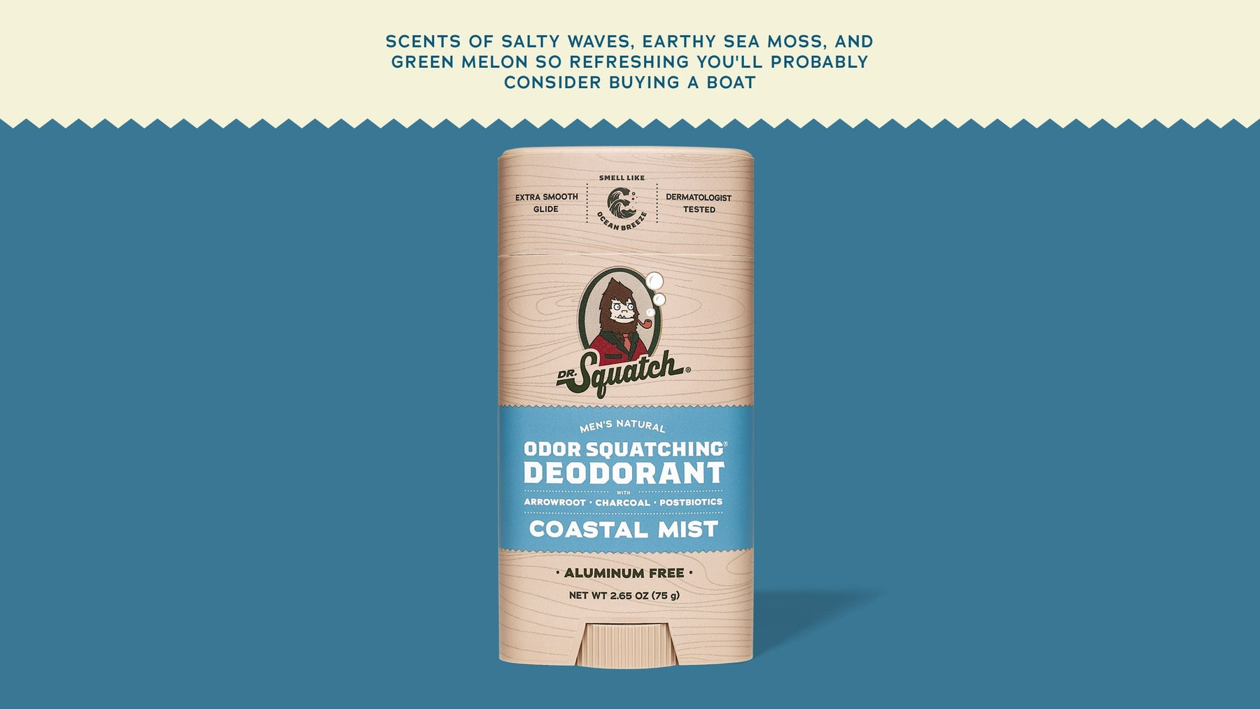 Coastal Mist Deodorant - Active Routine