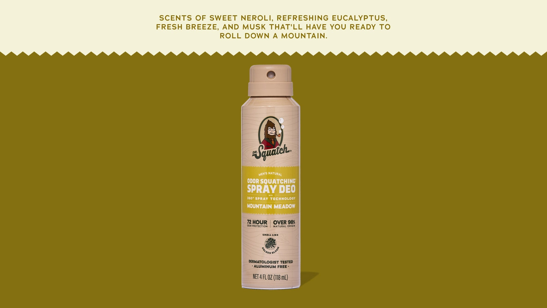 Mountain Meadow Spray Deodorant - Clean Fresh