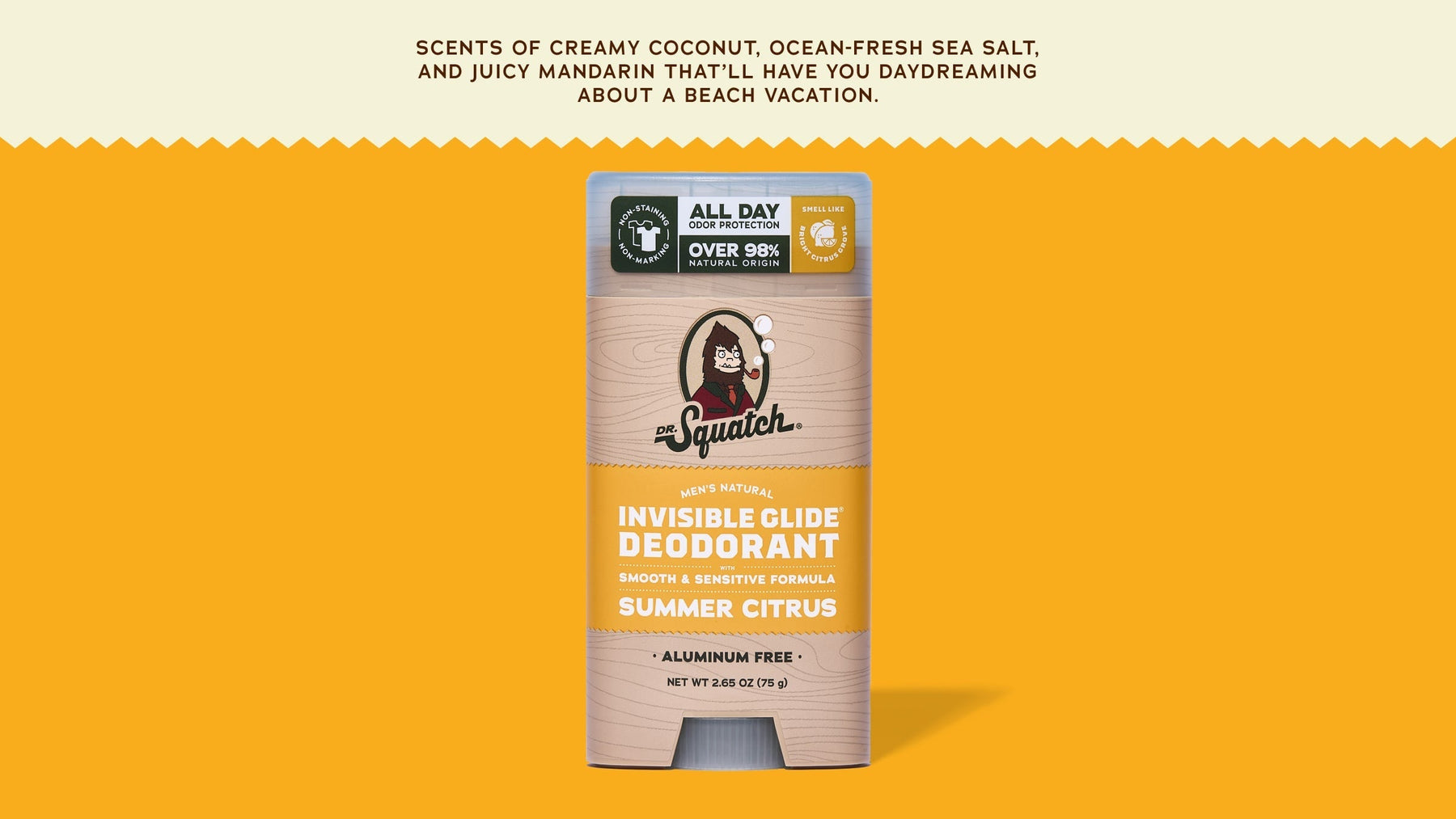 Summer Citrus Invisible Glide Deodorant - Fresh Start