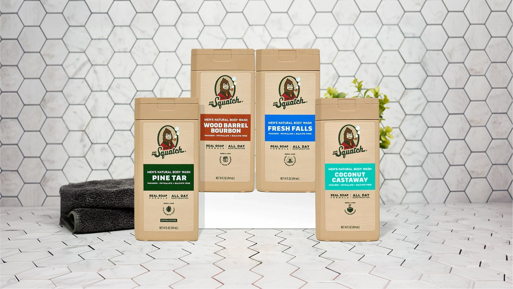 Body Wash 4-Pack - Essential Gift Rotation