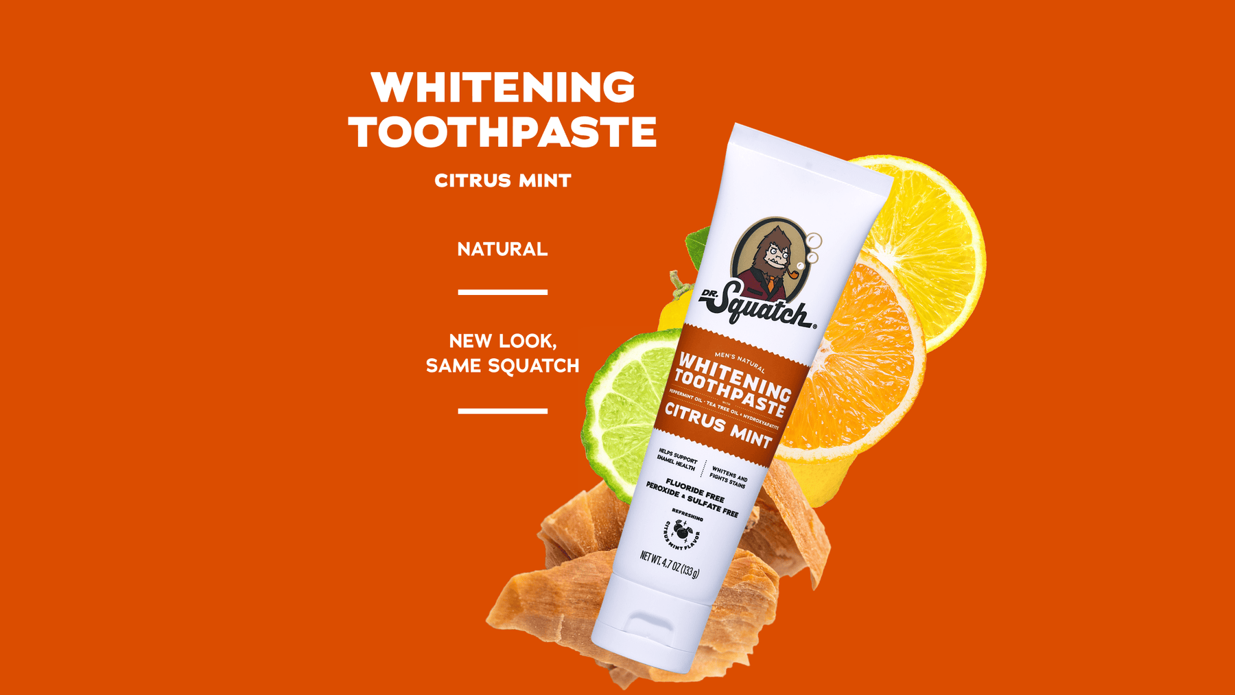 Citrus Mint Whitening Toothpaste - Classic Morning Use