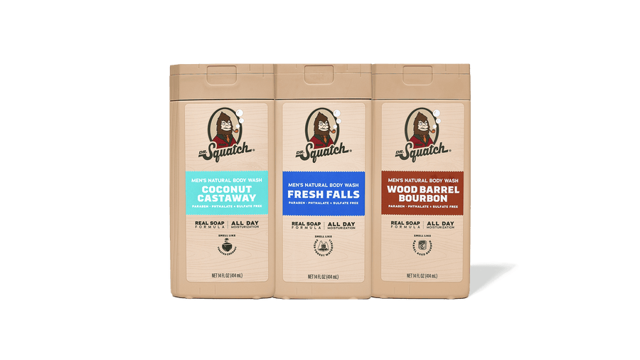 Body Wash 3-Pack - Travel Collector Set