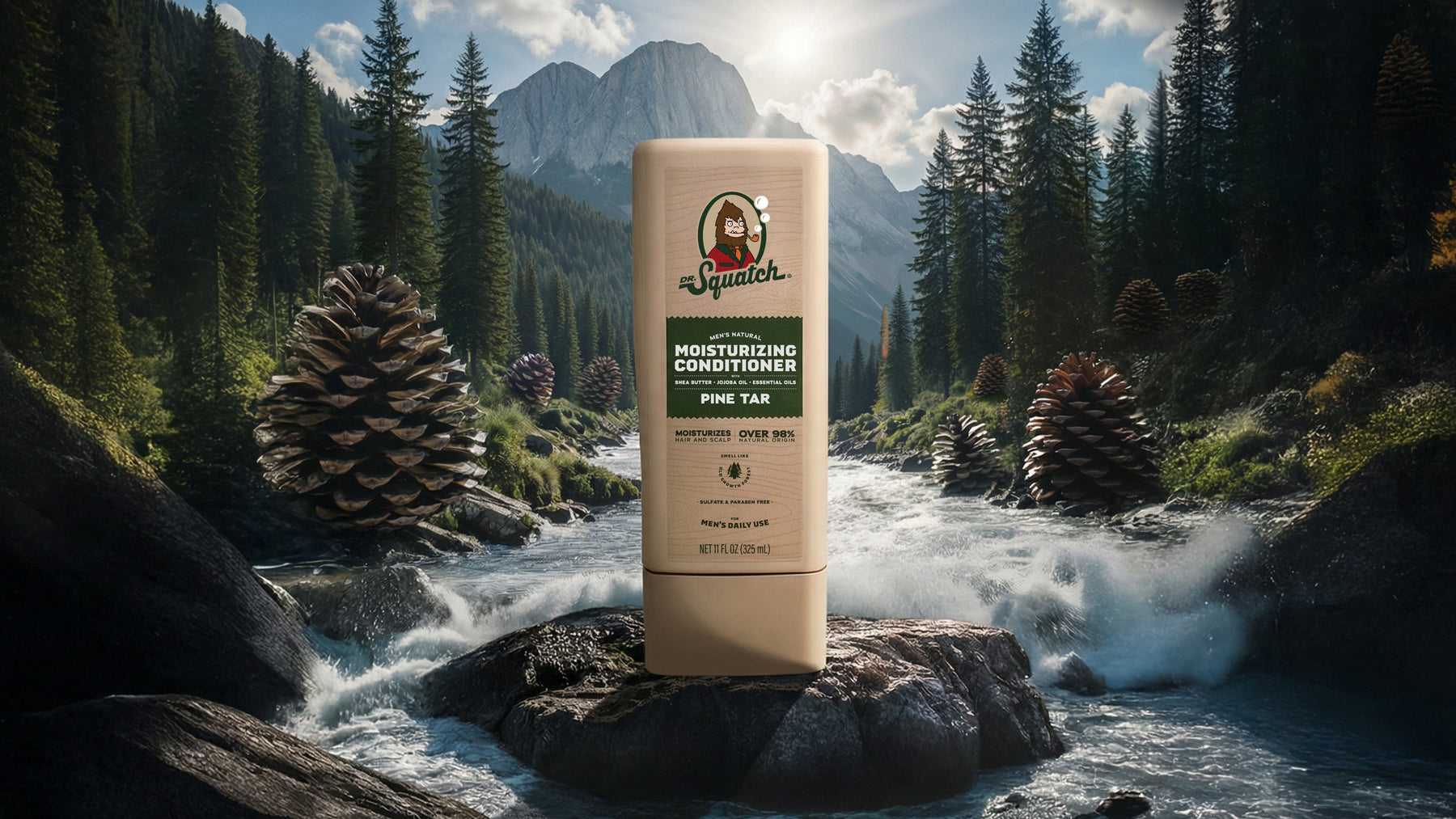 Pine Tar Conditioner - Smooth Daily Care