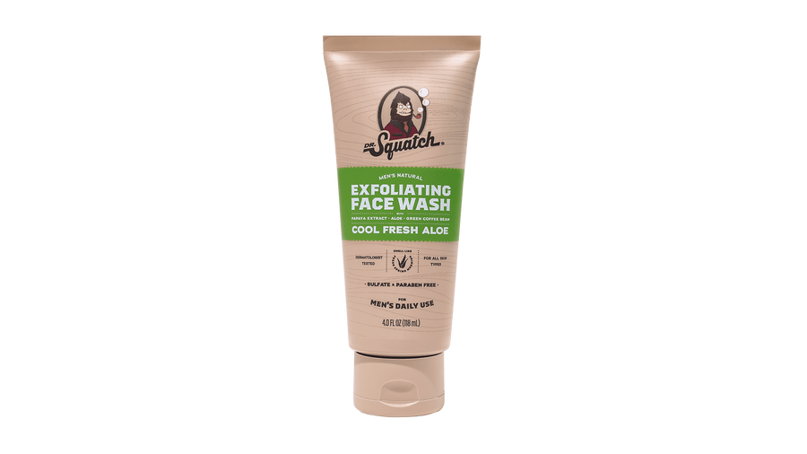 Cool Fresh Aloe Exfoliating Face Wash - Easy Fresh Finish