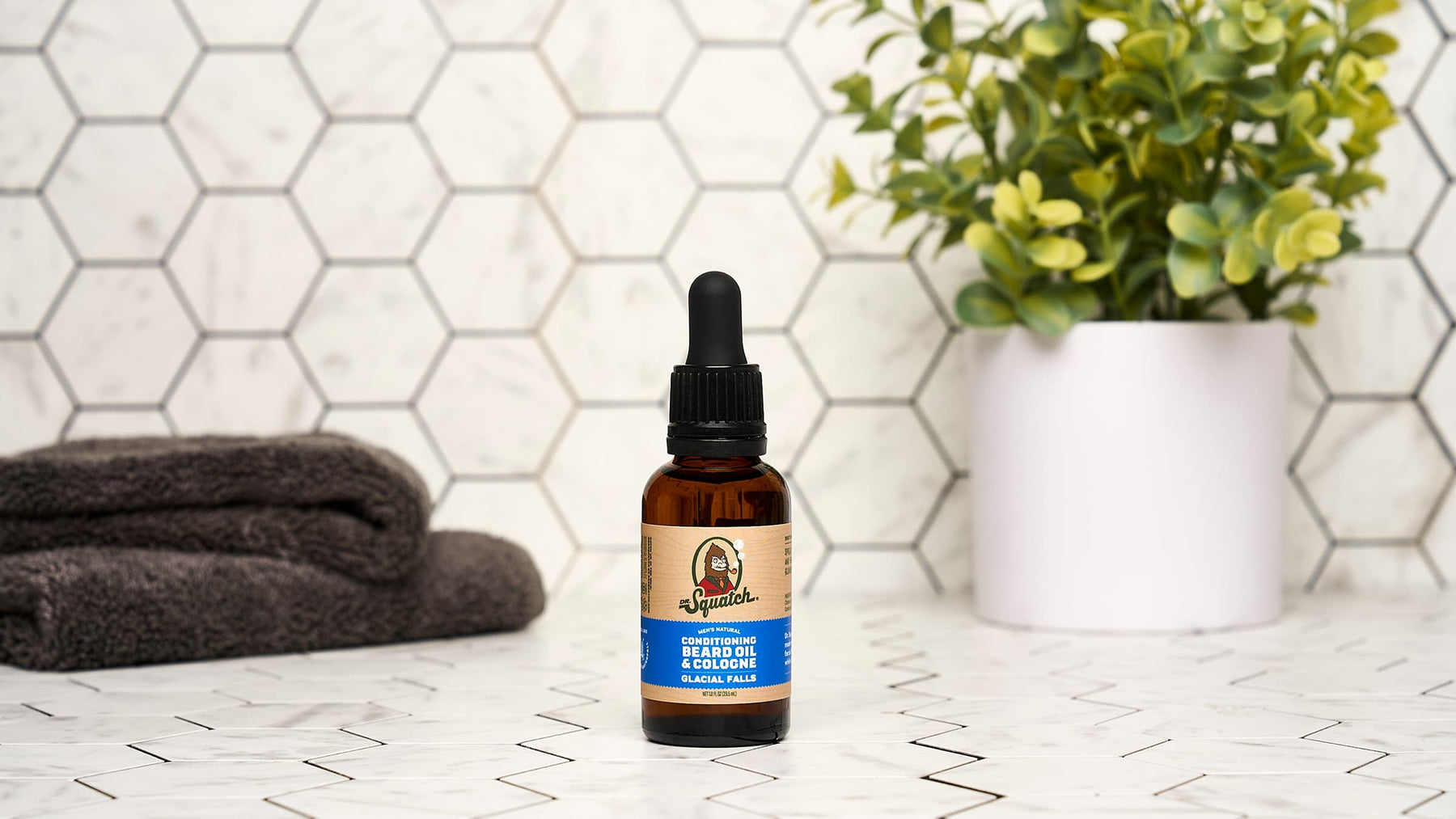 Conditioning Beard Oil & Cologne Glacial Falls - Trail Outdoor Scent