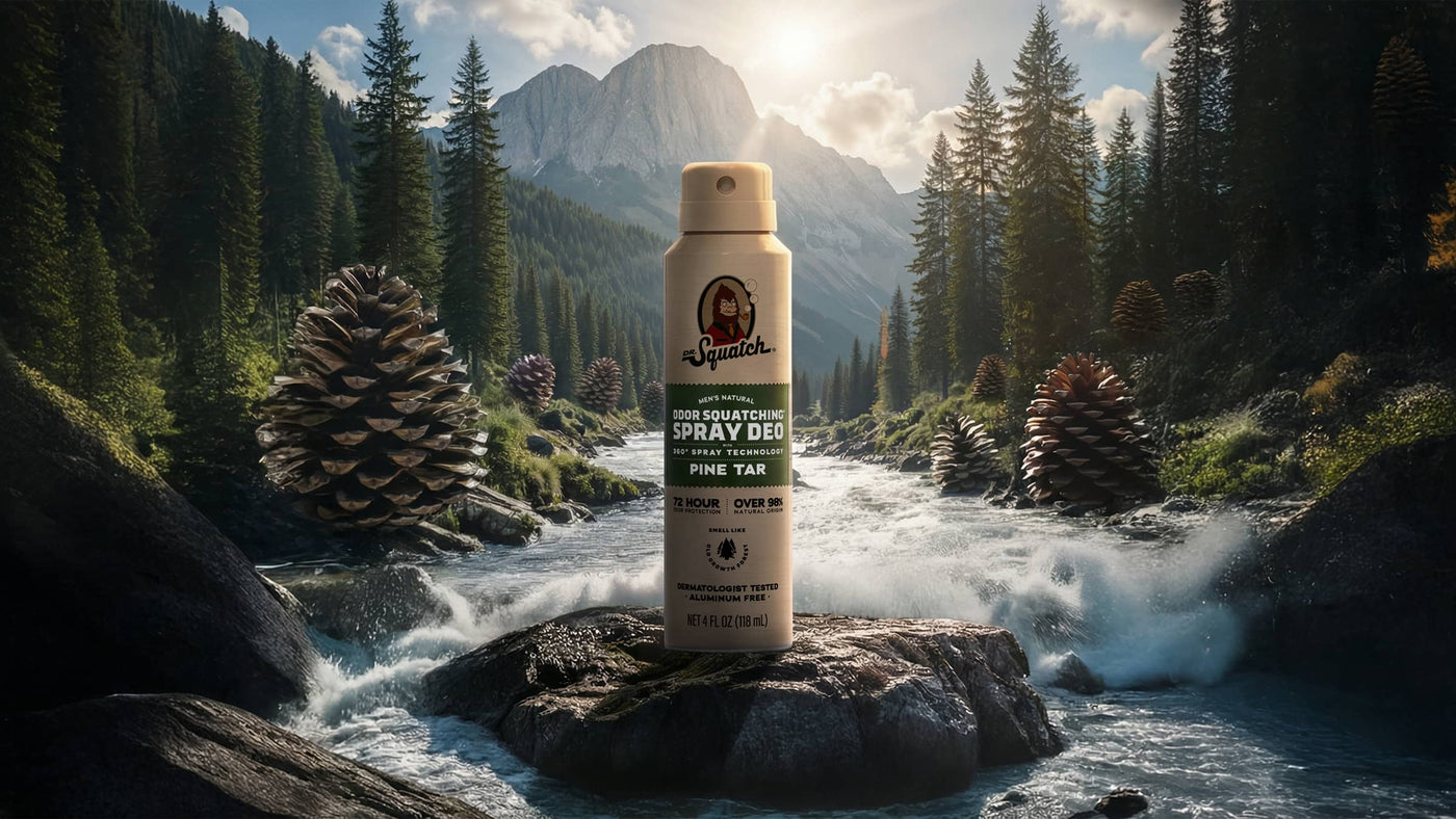 Pine Tar Spray Deodorant - Bright Active Shield