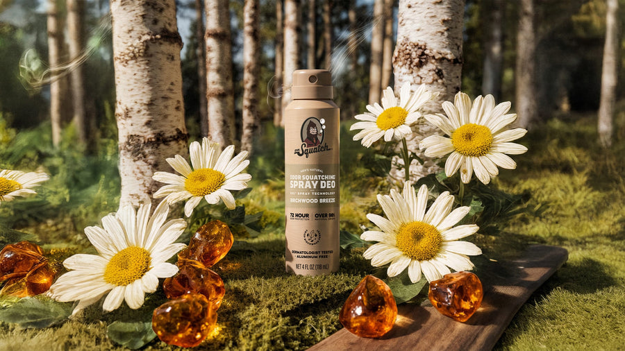 Birchwood Breeze Spray Deodorant - Premium Travel Routine