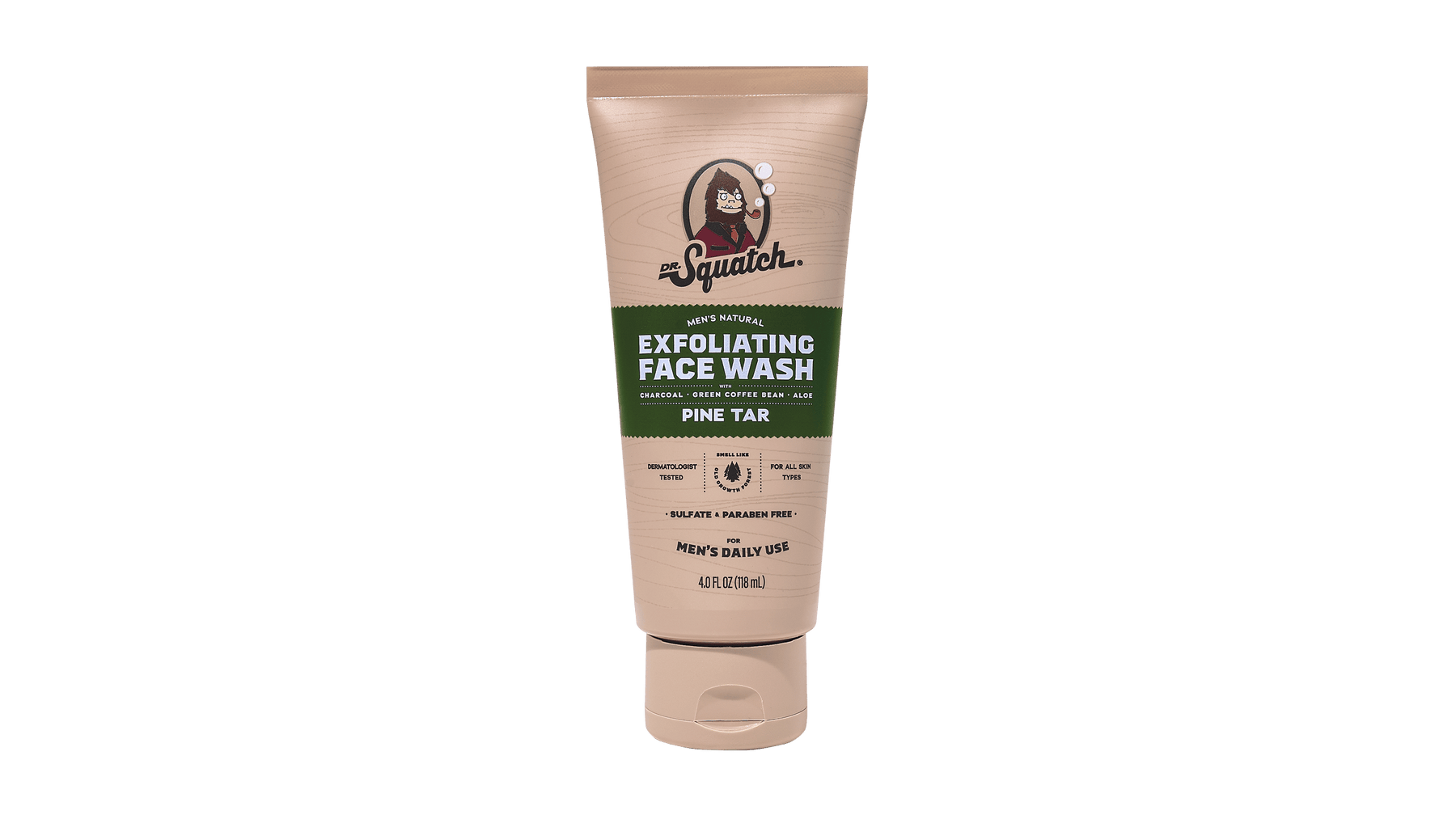 Pine Tar Exfoliating Face Wash - Classic Morning Routine