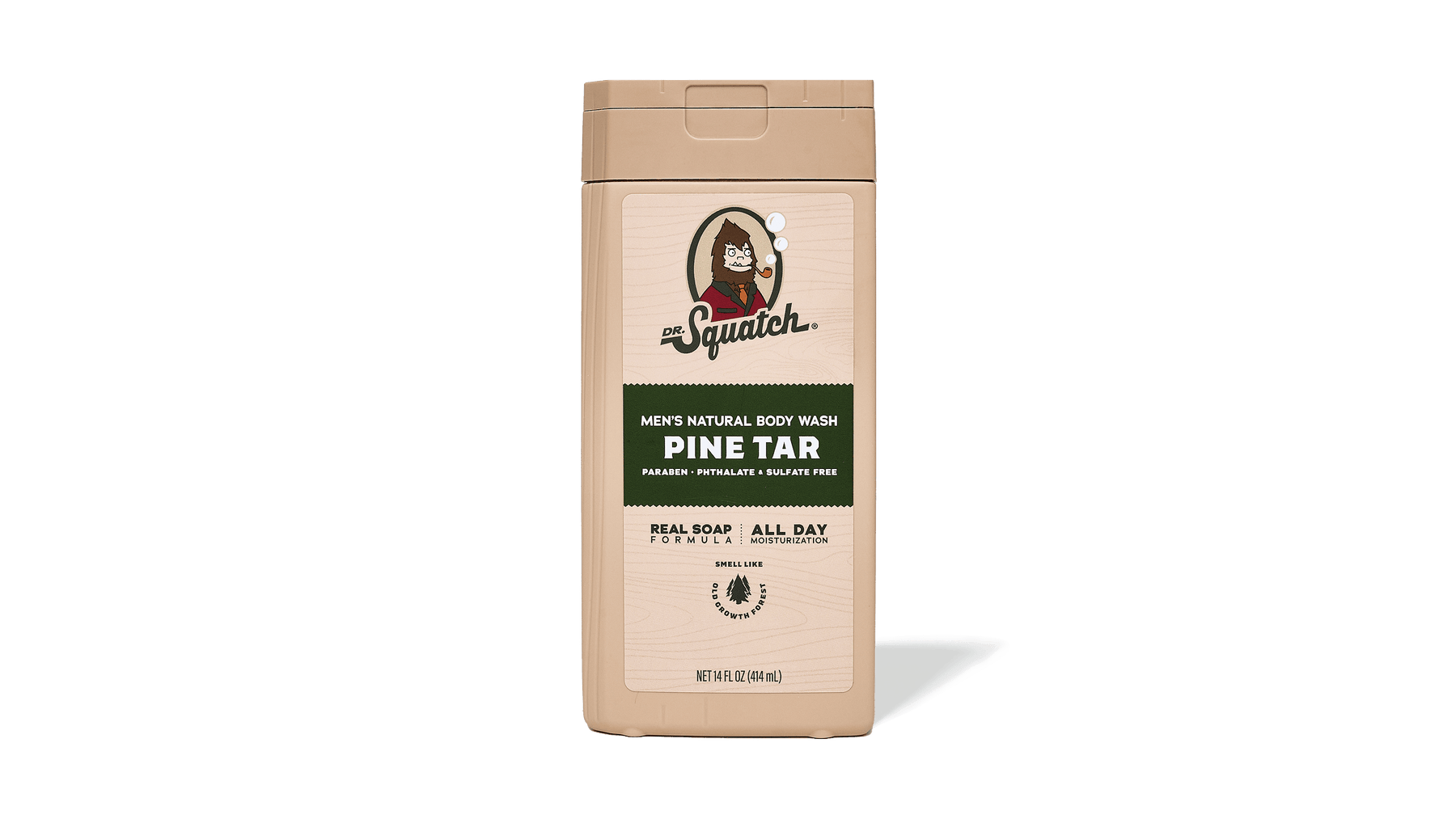 14 oz Pine Tar Body Wash - Modern Shower Bar
