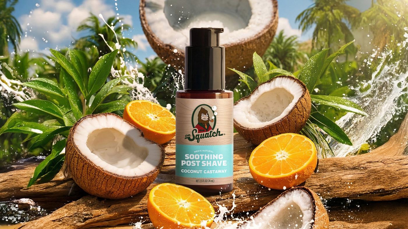 Soothing Post Shave Coconut Castaway - Soft Finish