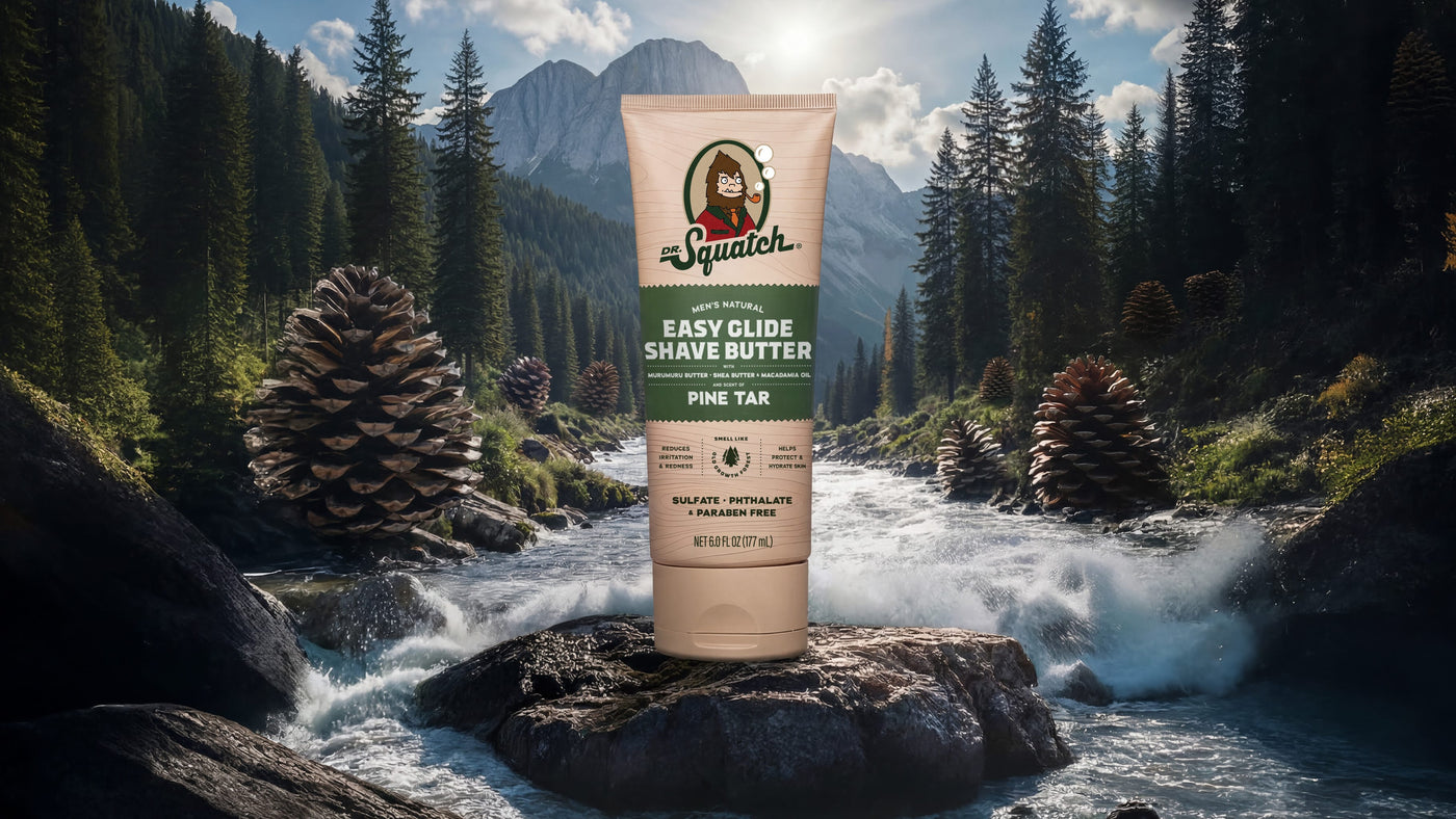 Easy Glide Shave Butter Pine Tar - Bright Active Fresh