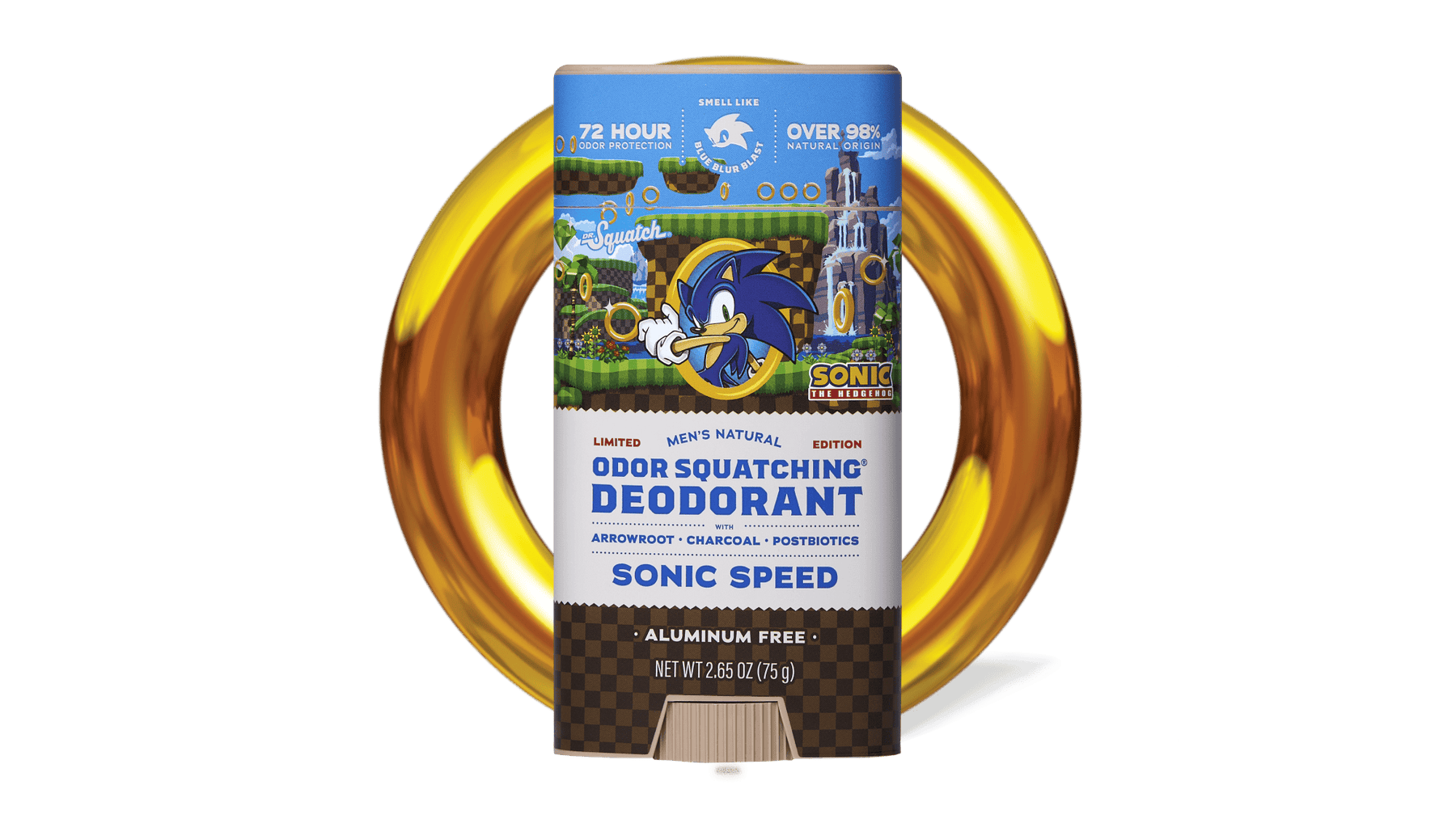 Sonic Speed Deodorant - Smooth Daily Carry