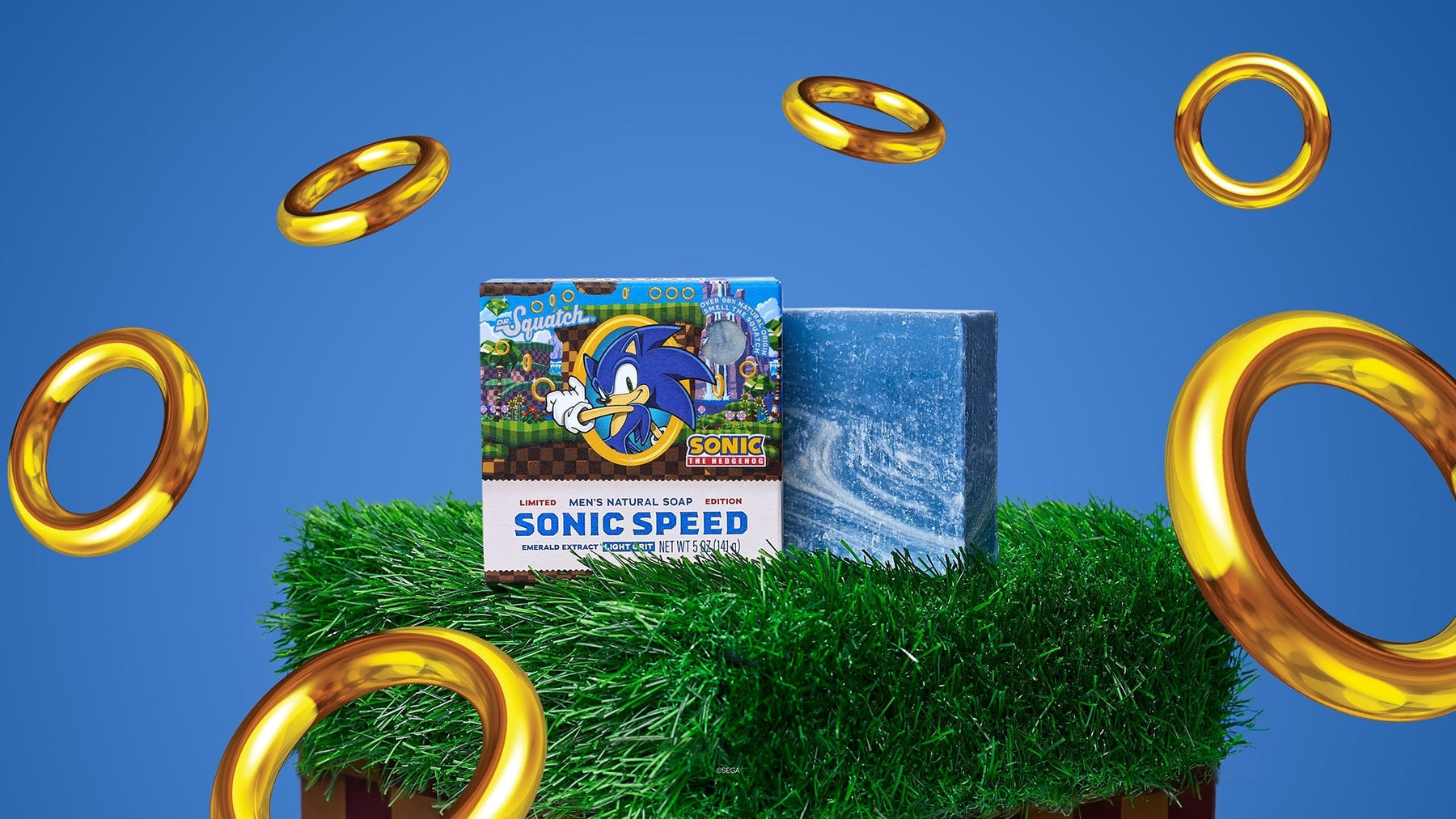 Sonic Speed Bar Soap - Simple Fresh Wash