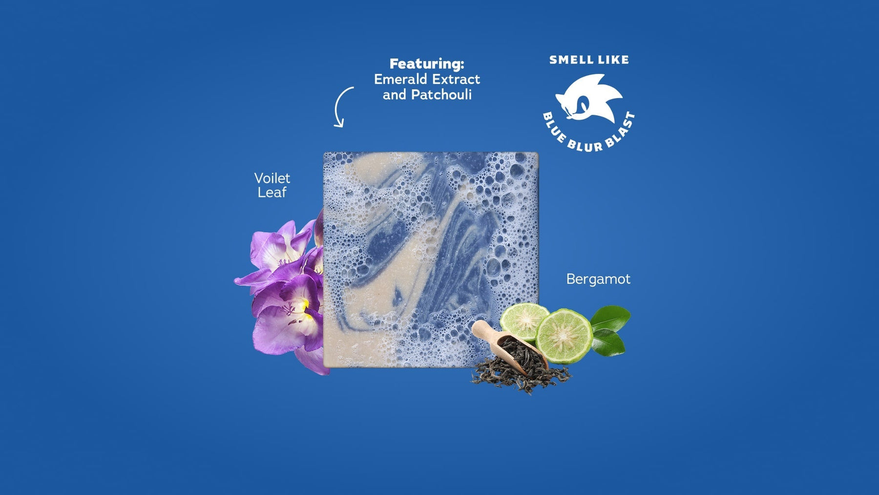 Sonic Speed Bar Soap - Simple Fresh Wash
